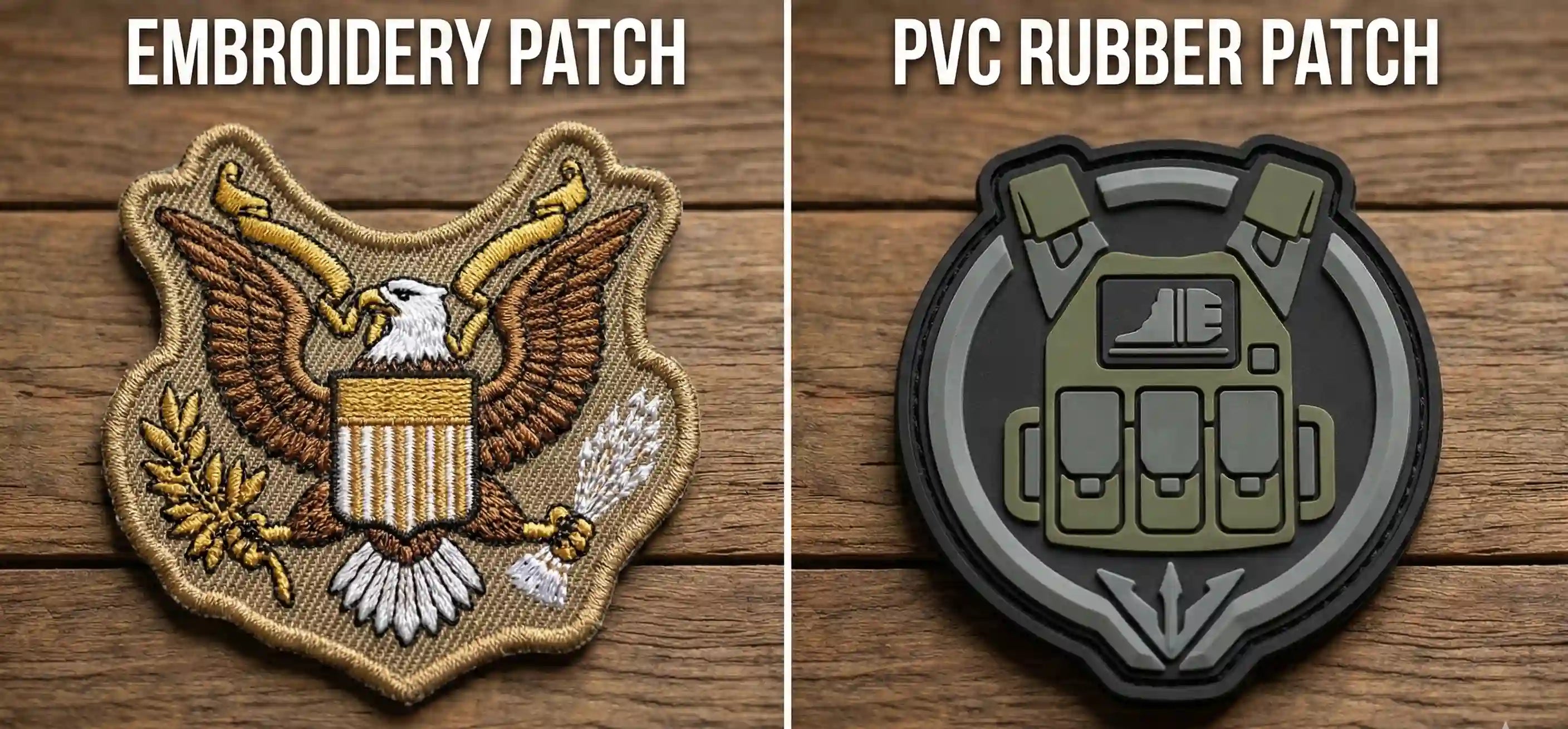 Embroidered Patches vs PVC Patches – Which Is Better? – My Patch Store