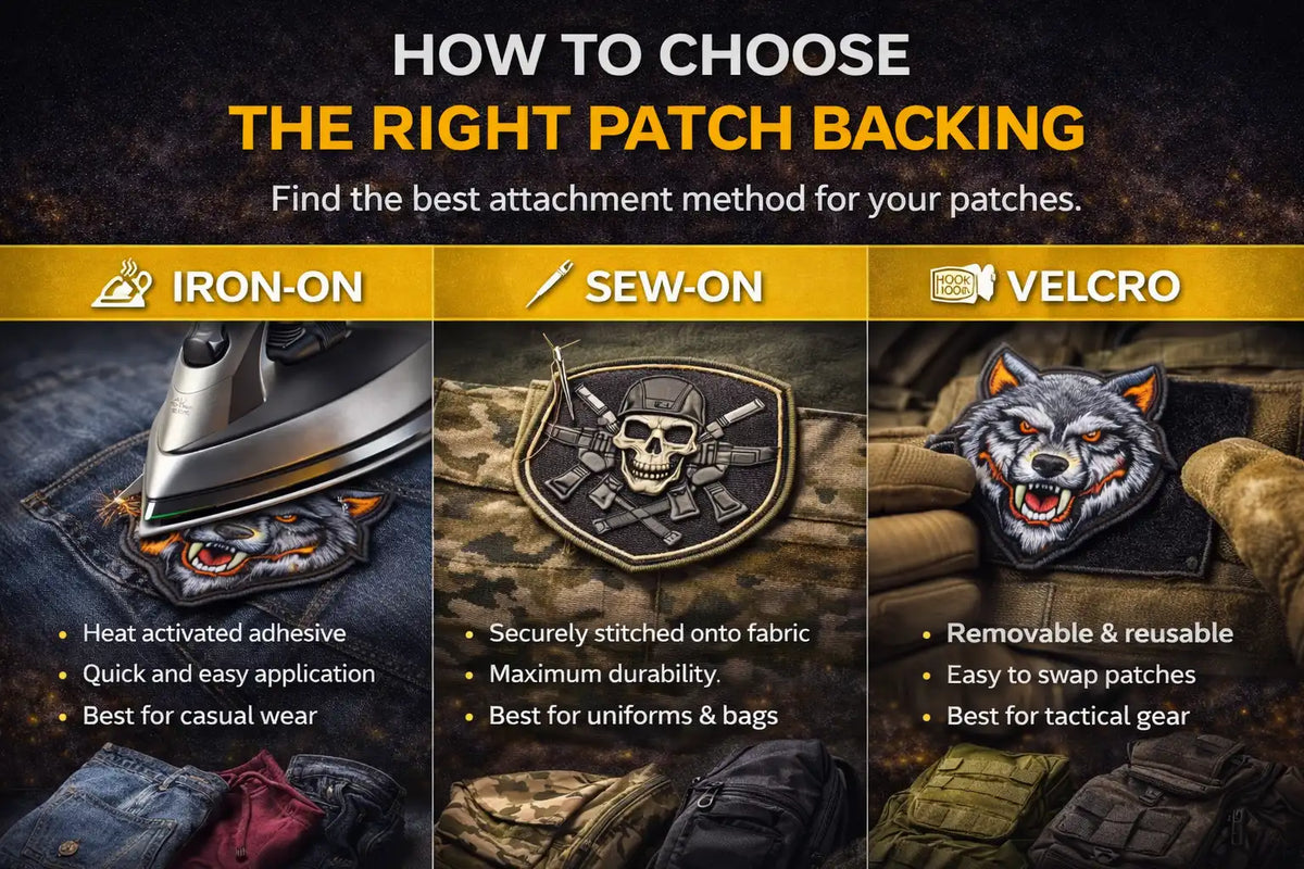 How to Choose the Right Patch Backing – My Patch Store