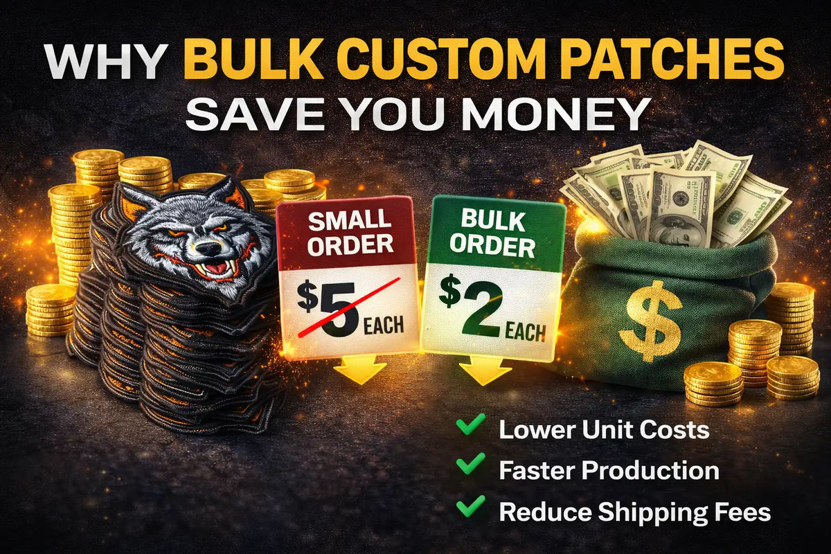 Why Bulk Custom Patches Save You Money – My Patch Store