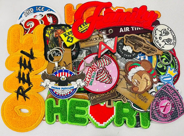 Custom embroidered patches