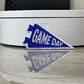 Game Day Pennant Flag Patch: Royal Blue Embroidered Iron-On Patch (15 pcs min)