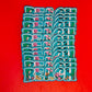 Beach Vibes Embroidery Patch - Summer Trucker Hat Iron-On (15 pcs min)