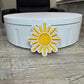 Sunshine Embroidery Patch: Summer Trucker Hat Iron-On - Beach Vibes (15 pcs min)