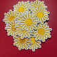 Sunshine Embroidery Patch: Summer Trucker Hat Iron-On - Beach Vibes (15 pcs min)