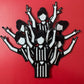 Referee Girl Embroidered Patch: Iron On, Trucker Hat Patch (15 pcs min)