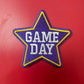 Purple Game Day Star Embroidery Patch - Iron On (15 pcs min)