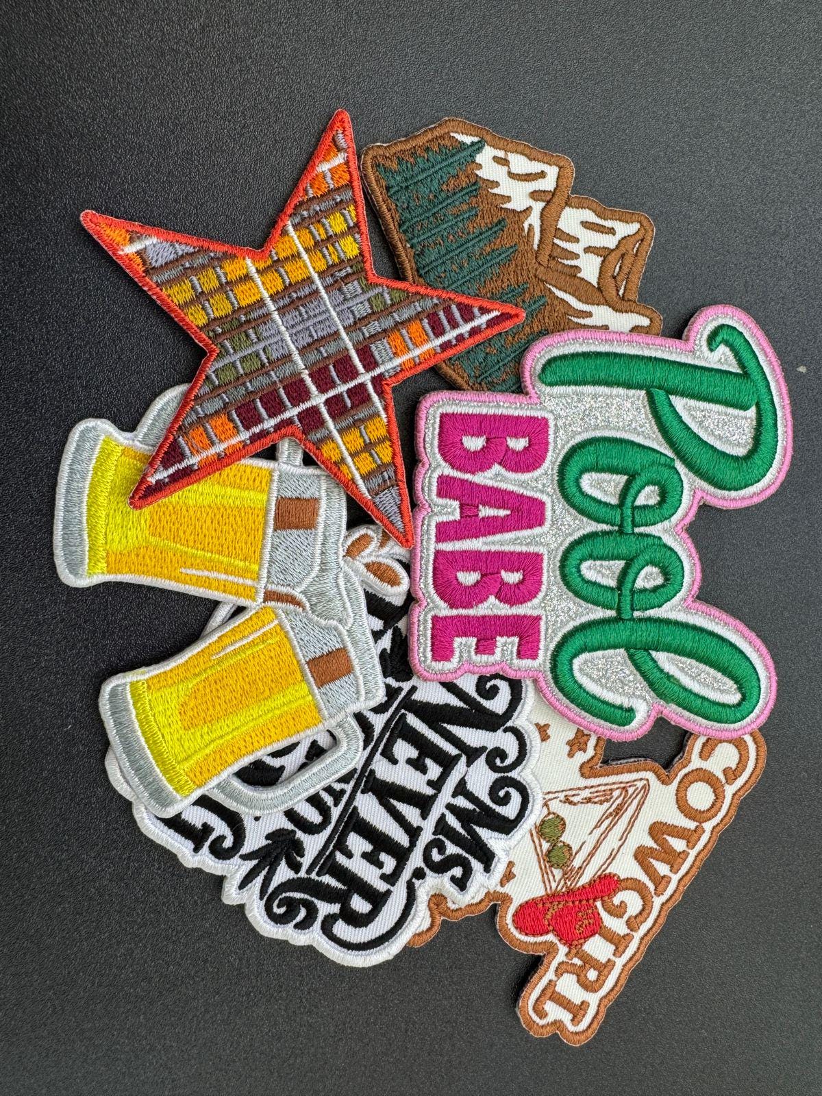 Custom Embroidery Patches - Hat Patch - Iron-On Patch (15 pcs min)