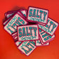 Salty Patch - Iron On Embroidered Summer Trucker Hat Patches (15 pcs min)