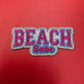 Beach Babe Embroidered Patch - Iron On Summer Trucker Hat Applique (15 pcs min)