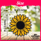 Sunflower Embroidery Patch: Western Style Iron-On Applique (15 pic min)