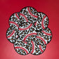 Leopard Print Baseball Patch: Iron-On Trucker Hat Embroidery Patch (15 pcs min)
