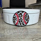 Leopard Print Baseball Patch: Iron-On Trucker Hat Embroidery Patch (15 pcs min)